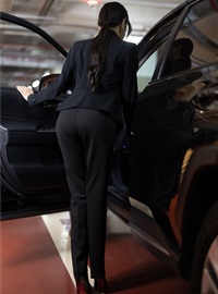 Wang Xinyao Yanni - NO.012 Buy watermark free black suit with pants, Gao Qilan(6)